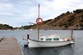 Boat in the lagoon