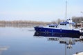 Boat on lake Royalty Free Stock Photo