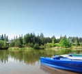 Boat on the lake