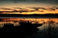 Boat in lake Royalty Free Stock Photo