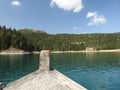 boat on the lake