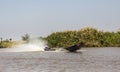 Boat at lake Inle