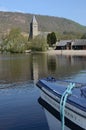 Boat on Lake Menteith