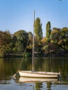 Boat on a lake Royalty Free Stock Photo