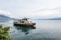 Boat in Lake Toba North Sumatra