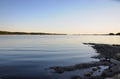 Boat launch in Casco Bay Royalty Free Stock Photo