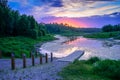 Boat launch Royalty Free Stock Photo