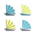 Boat logo or icons