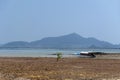 Boat, Low Tide Royalty Free Stock Photo