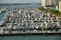 Boat marina in Miami Beach, Florida