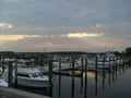 Boat Marina Sunset