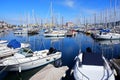 Boat marina in Trieste, Italy