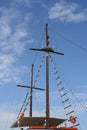 Boat mast Royalty Free Stock Photo