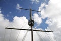 Boat memory monument in Kinsale, detail Royalty Free Stock Photo