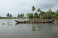 Boat men engage in the sand mining