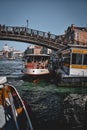 Boat Moving in Venice