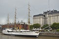 Boat museum frigate Sarmiento