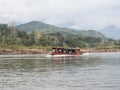 Boat on Nam Ou river