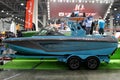 Boat Nautique Super Air GS in the exhibition Crocus Expo in Moscow.