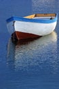 A Boat on Ohrid Lake Royalty Free Stock Photo