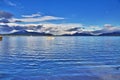 The boat in Pacific ocean, Puerto Natales, Chile