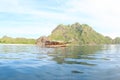 Boat at Padar Island
