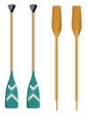 Boat paddles, icon