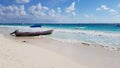 Boat on Paradise Beach, Tulum