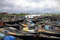 Boat parking in Myanmar