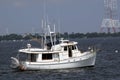 Boat on a pleasure cruise on the Chesepeake Bay r