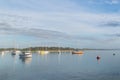 Boat at Port Macquarie, NSW, Australia. Royalty Free Stock Photo