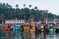 Boat port on Sri Lanka