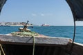 Boat from Prison Island to Zanzibar