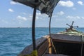 Boat from Prison Island to Zanzibar Town