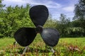 Boat propeller at Le MusÃ©e maritime du QuÃ©bec