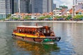 Boat Quay in Singapore Royalty Free Stock Photo