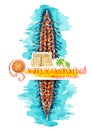 Boat Race of Kerla on Onam Royalty Free Stock Photo
