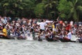 Boat racing in Kerala Royalty Free Stock Photo