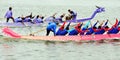 Boat Racing at Narathiwat, Thailand