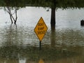 The Boat Ramp is below this sign