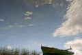 Boat reflection