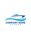 Boat rent logo design 1