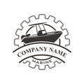 Boat repair logo