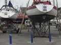 Boat repair in Normandy France