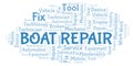 Boat Repair word cloud