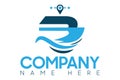 Boat review company logo design