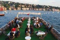 Boat ride on Bosporus Royalty Free Stock Photo