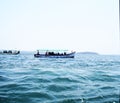 Boat ride at goa