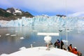 A boat ride through ice floes in the spring