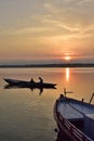 Boat ride in Varanasi, India